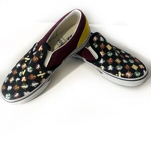 Vans X Harry Potter Youth Slip On Shies Sz 3 1/2